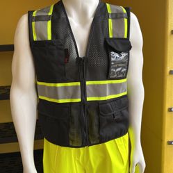 Black Safety Vest 
