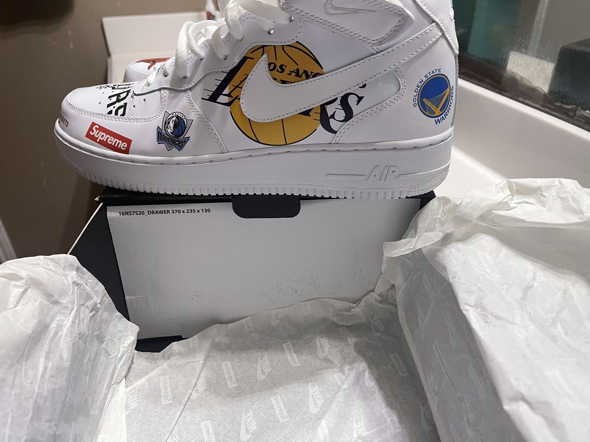 Nba X Air Force Mid X Supreme Nba Nike Af Supreme Nike Air Force 