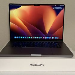 16” M1 MacBook Pro 32gb 1TB