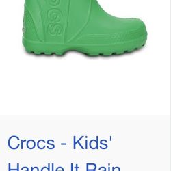 Kids Crocs Rain Boots 