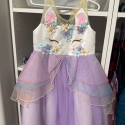 Unicorn Girl Dress 