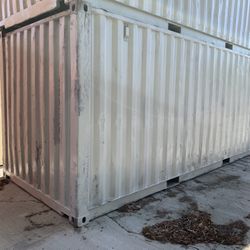 Shipping Container Painted