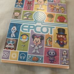 Epcot around the world postcard