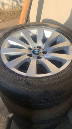 550i or 745 or 750 stock rim an tires