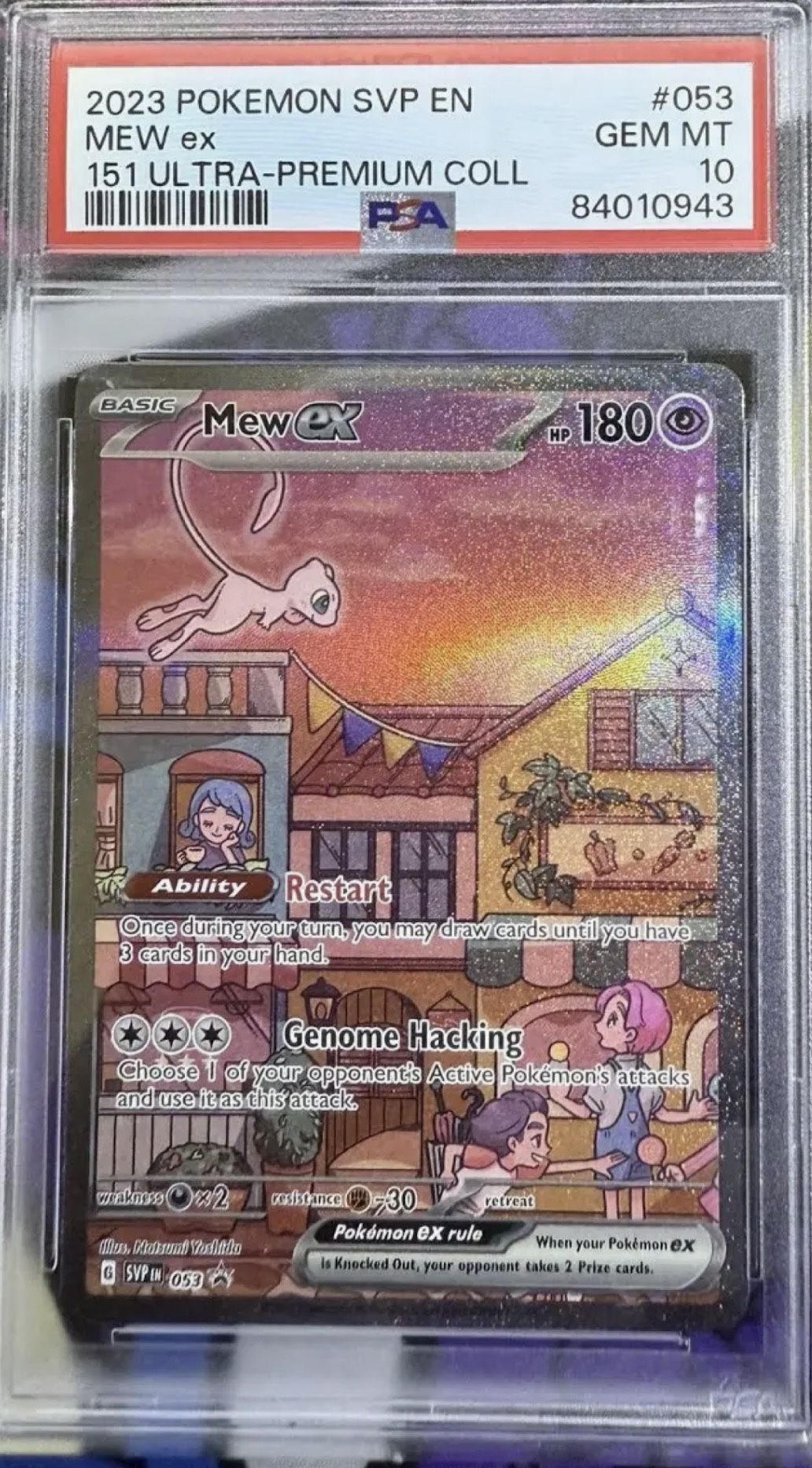 Mew Ex Promo 151 UPC PSA 10