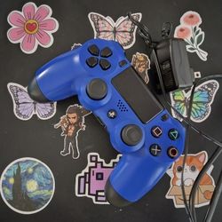 PS4 With Cords And Controller Charger