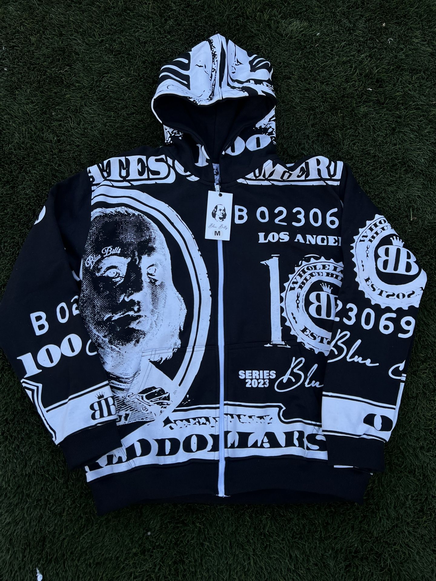 Blue Bills Hunnid Bill zip Up
