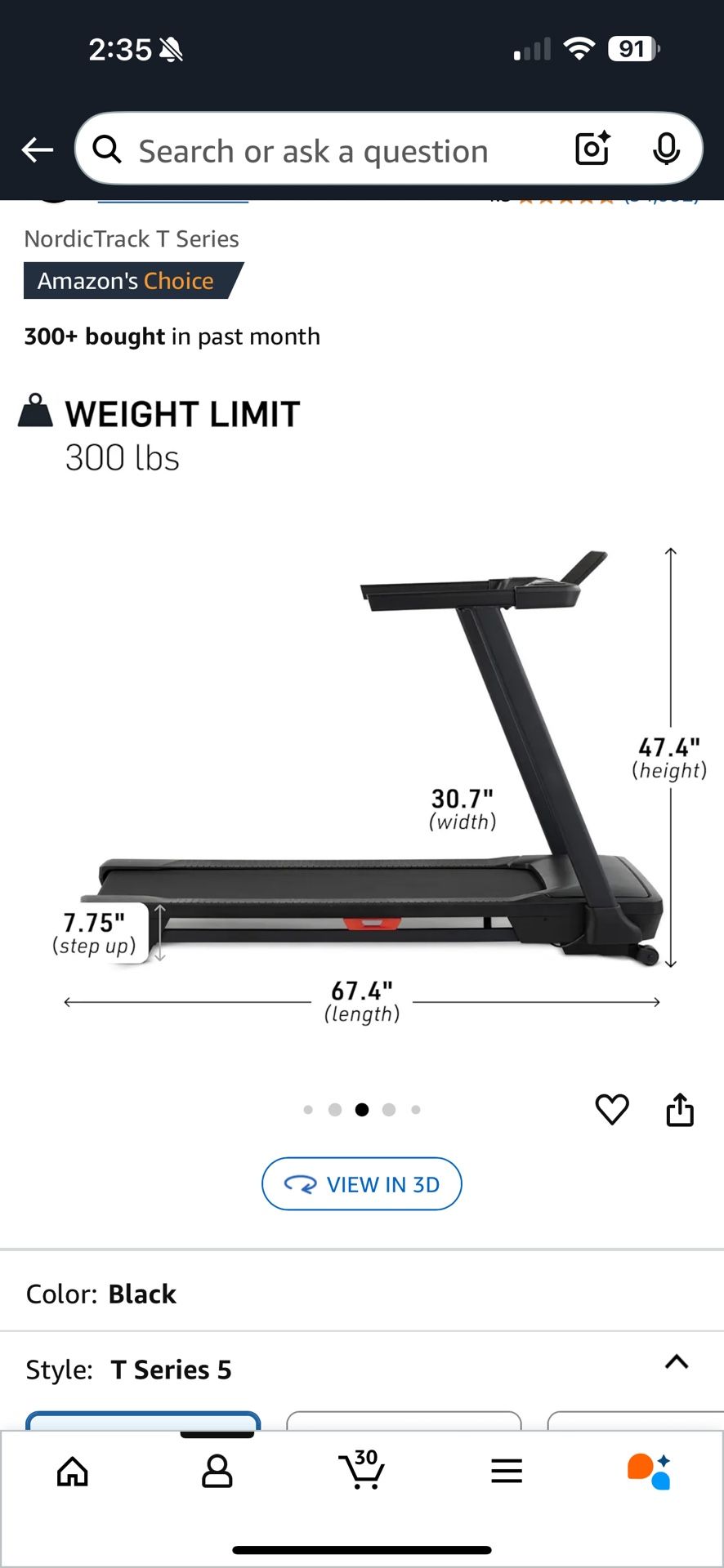 Nordictrack Treadmill