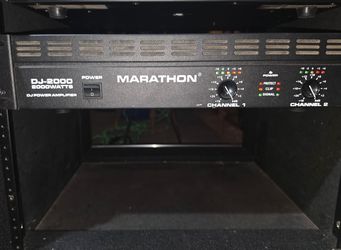 Marathon dj amp 2000 watts