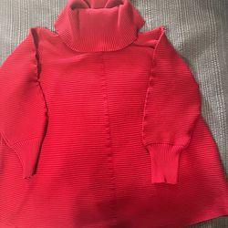 Red Alfani woman’s 2X sweater