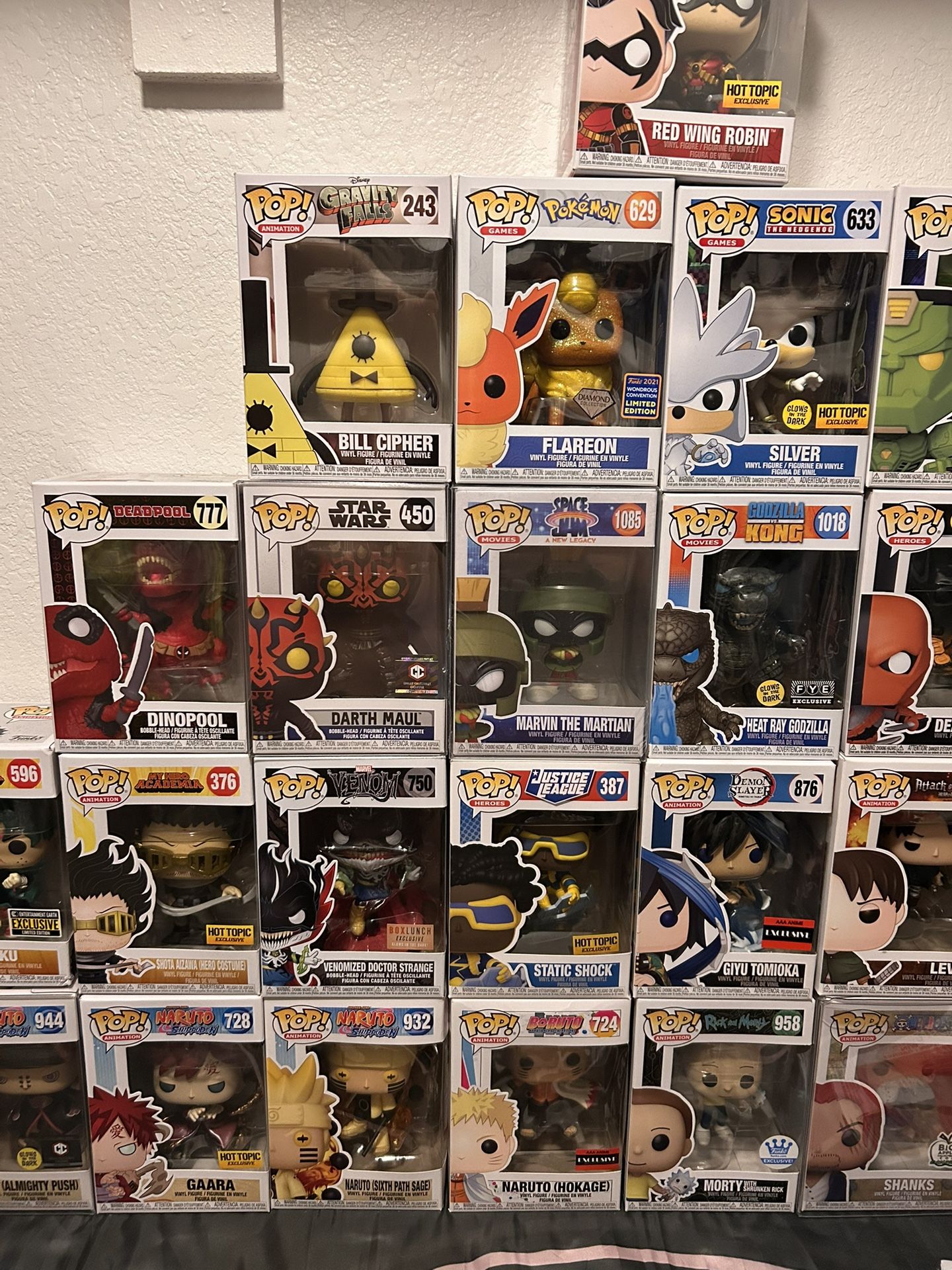 Funko Pops 
