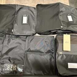 BÉIS The Packing Cubes – Black (Brand New!) 🧳