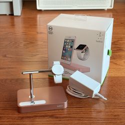 Belkin Valet Charger – Rose Gold (Apple Watch & iPhone)