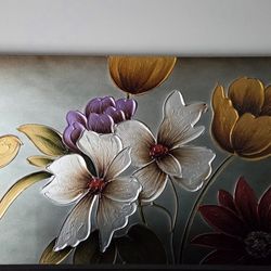 Canvas Art With Sconces