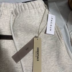 Essentials Light Oatmeal Shorts S