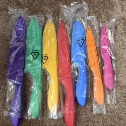 Cuisinart 7-Piece Ceramic-Coated Printed Knife Set (BRAND NEW)