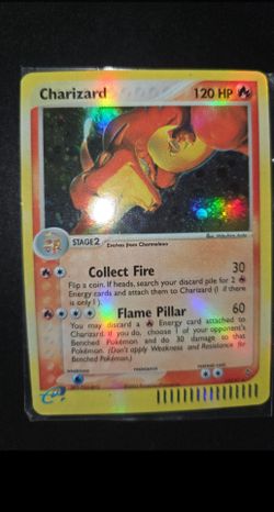 2003 Pokémon EX Dragon Charizard Holo (100/97) secret rare card
