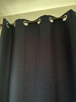 Navy Blue Curtains