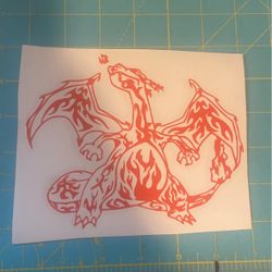 pokémon Charizard car decal / window sticker