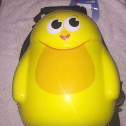 Cuties and Pals Yellow Bird Hardshell Backpack Bag New