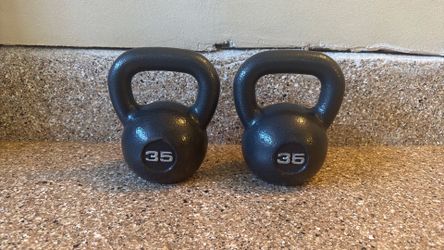 35 Pound/LBS Kettlebells