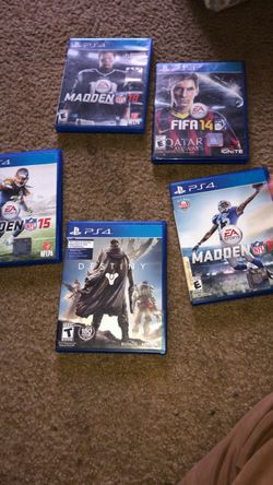 PS4 video games for sale bundle