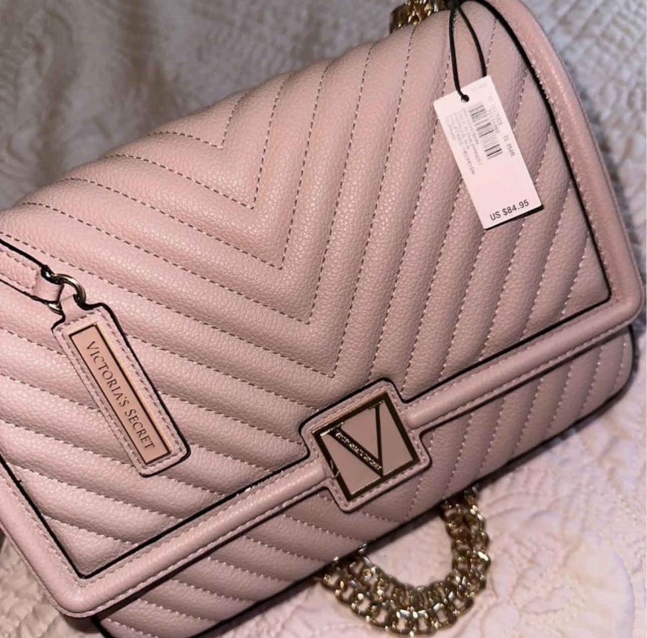 VS Pink Purse With Matching Wallet