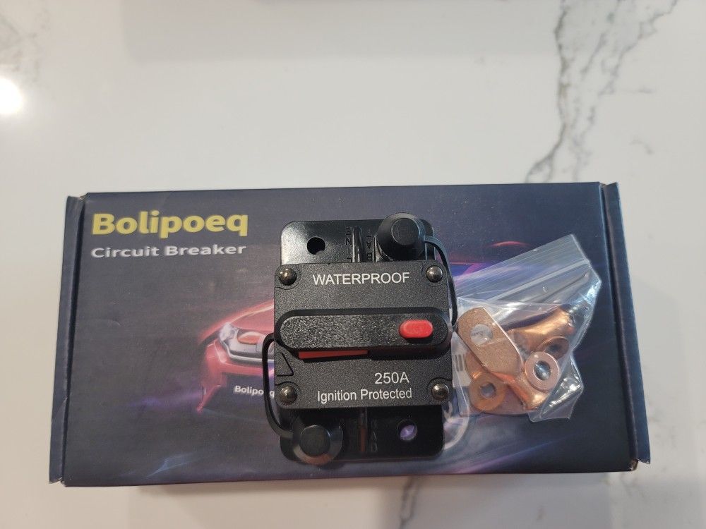 (4) 250Amp Push Circuit Breakers