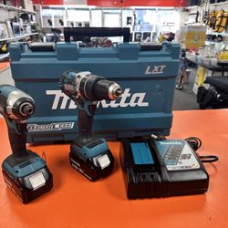 Makita Hammer Drill & Impact Driver Combo Kit