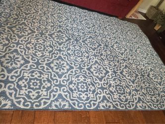 Outdoor Blue Rug- large