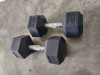 Dumbbells 80 lb total