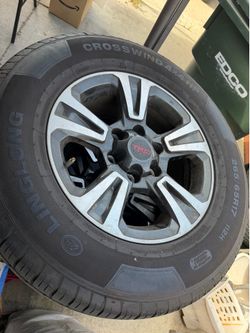 17” Toyota TRD Rims with tires