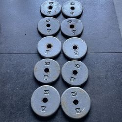 5 lbs CAP Standard 1” Weight Plate… Home Gym Fitness…