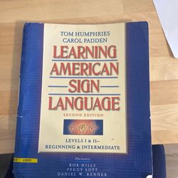 Sign Language Text Book