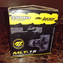 New Mc Laren High Performance Bullet Tweeter $30 Each 
