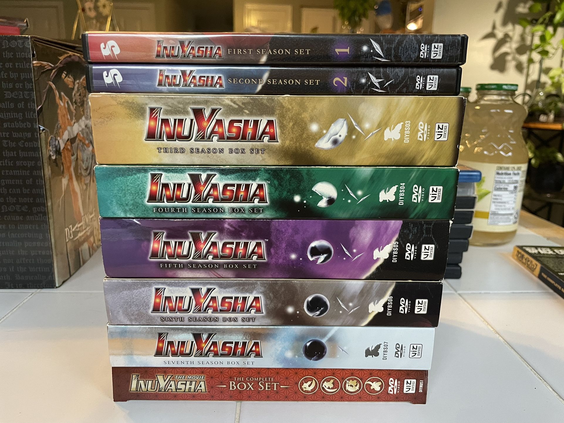 Inuyasha Anime Set And Movie Set
