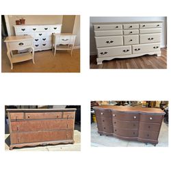 Furniture- Dressers Nightstands Entry Table