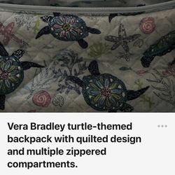 Vera Bradley sea turtle