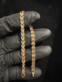 Gold Bracelet 14k 🔥