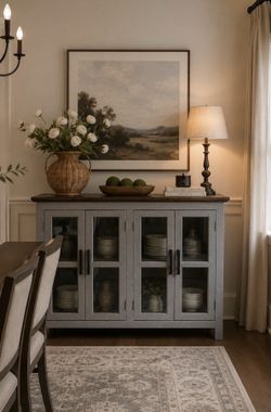 Cute grey cabinet
