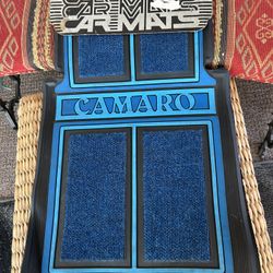 Vintage Camaro Front Floor Mats
