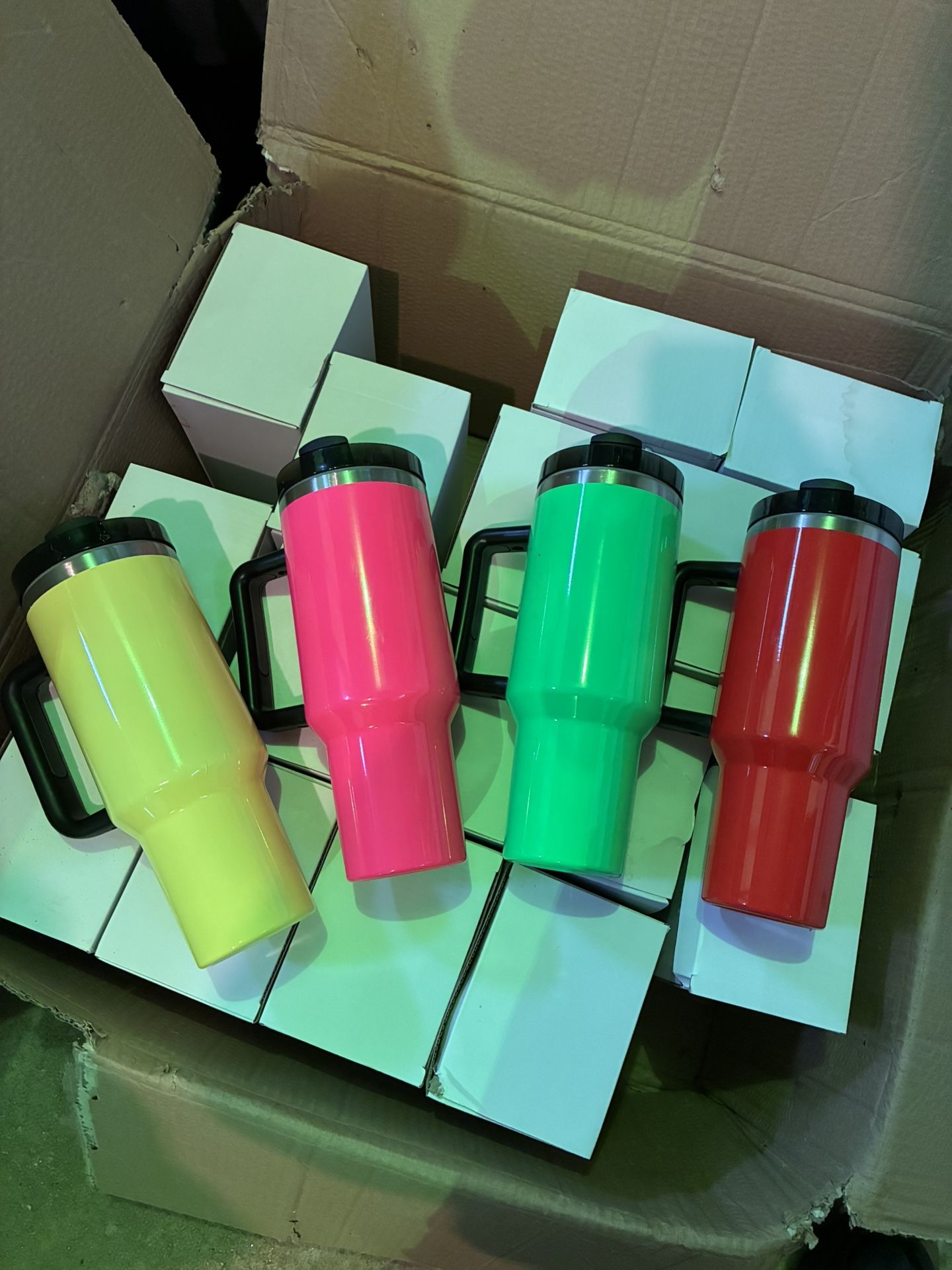 40oz Neon Sublimation Tumblers