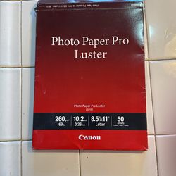 Canon Photo Paper Pro Luster | 34 Sheets