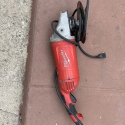 7” Heavy Duty Grinder  15 Amp Motor In Excellent Condition   