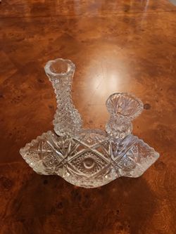 Decorative glass dishes