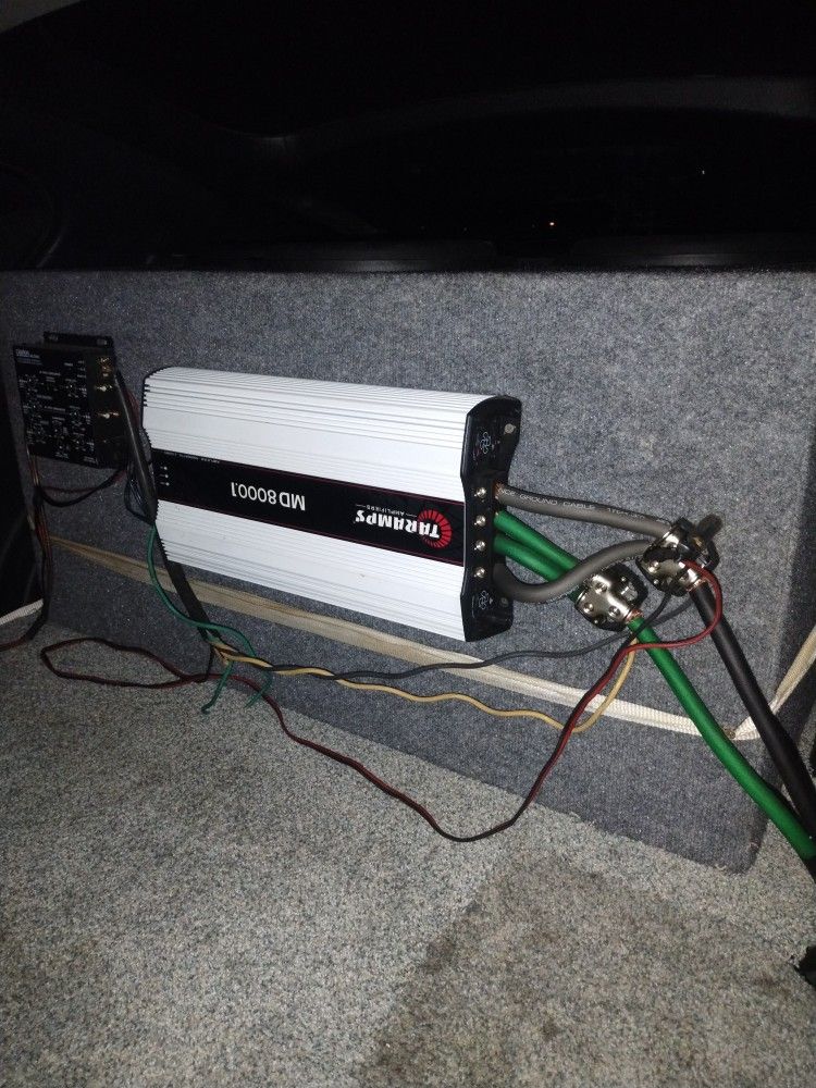 Ampli Taramps MD 8000.1 - 8000 Watts RMS Mono 1 Ohm - Neuf Brésilien
