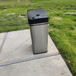 Stainless Trash Can, 