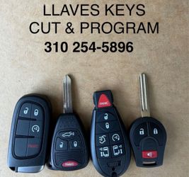 Llaves y controles para carros keys fobs  Chevy gmc Cadillac Toyota Honda Dodge jeep Chrysler Ford Lincoln Nissan Infiniti kia