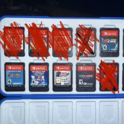 Nintendo Switch 1 And 2 Games 