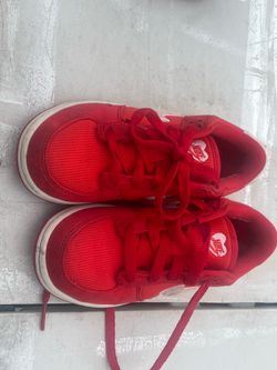 Kids Valentines Air Force ones